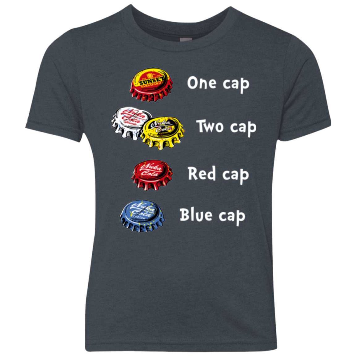 Bottle Caps Fever Youth Triblend T-Shirt