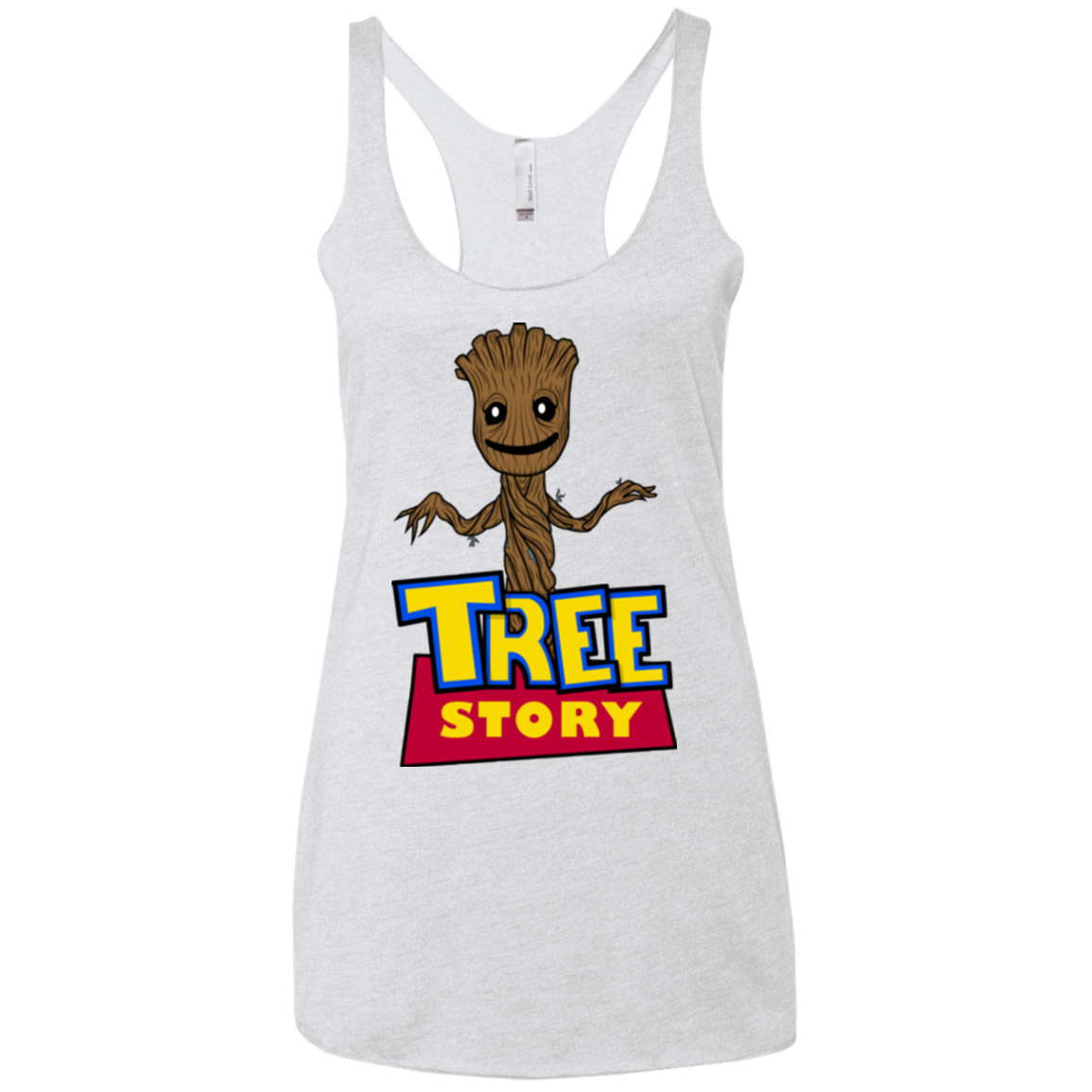 TREE STORY Women's Triblend Racerback Tank