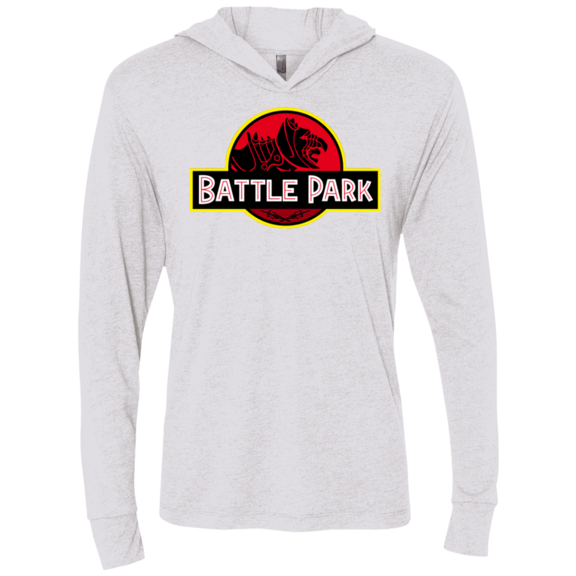 Battle Park Triblend Long Sleeve Hoodie Tee