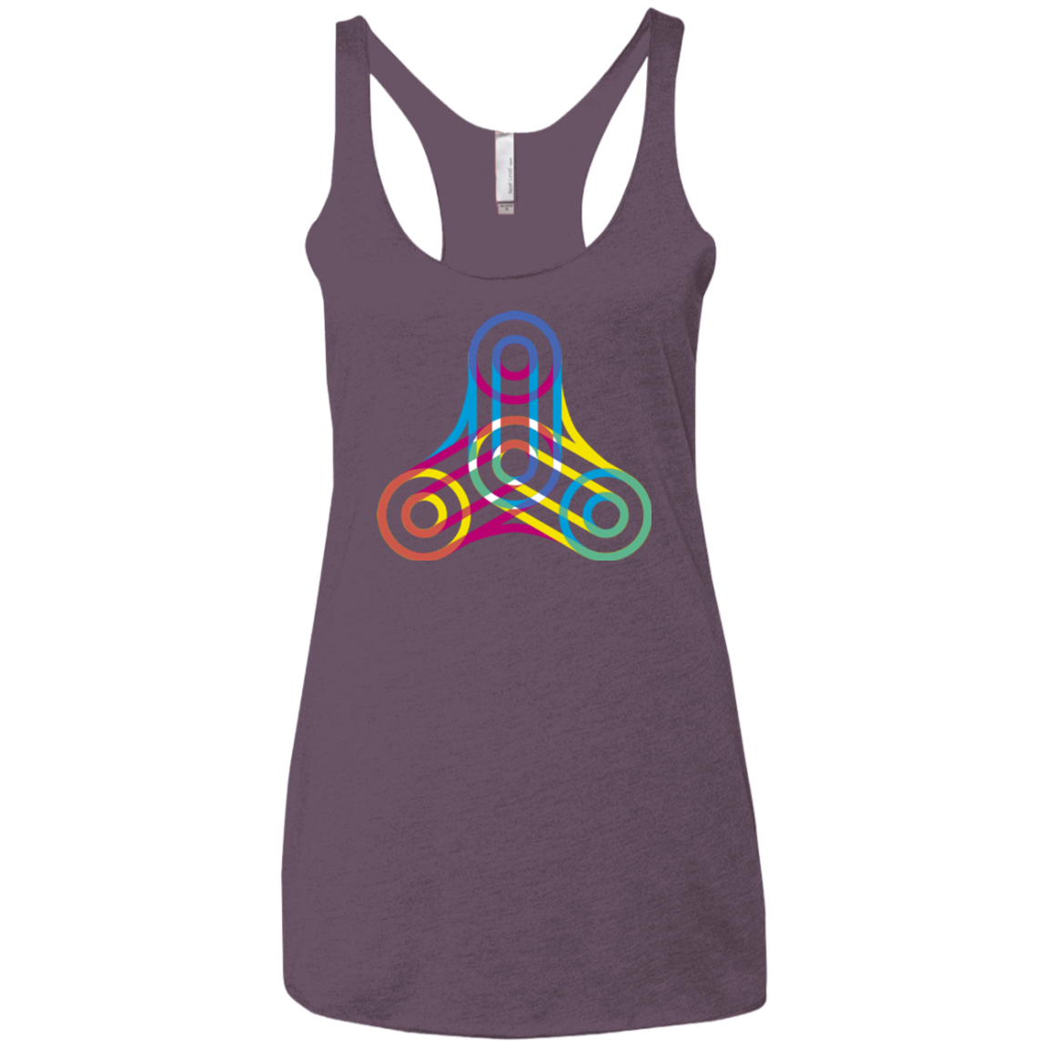 Never Win Women's Triblend Racerback Tank