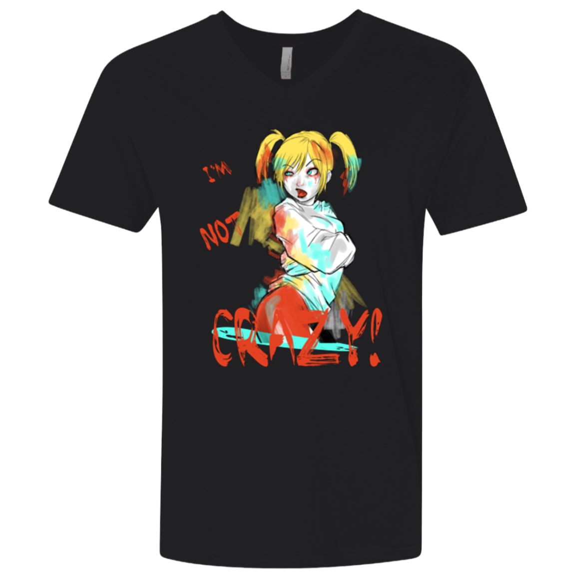I'm not crazy! Men's Premium V-Neck