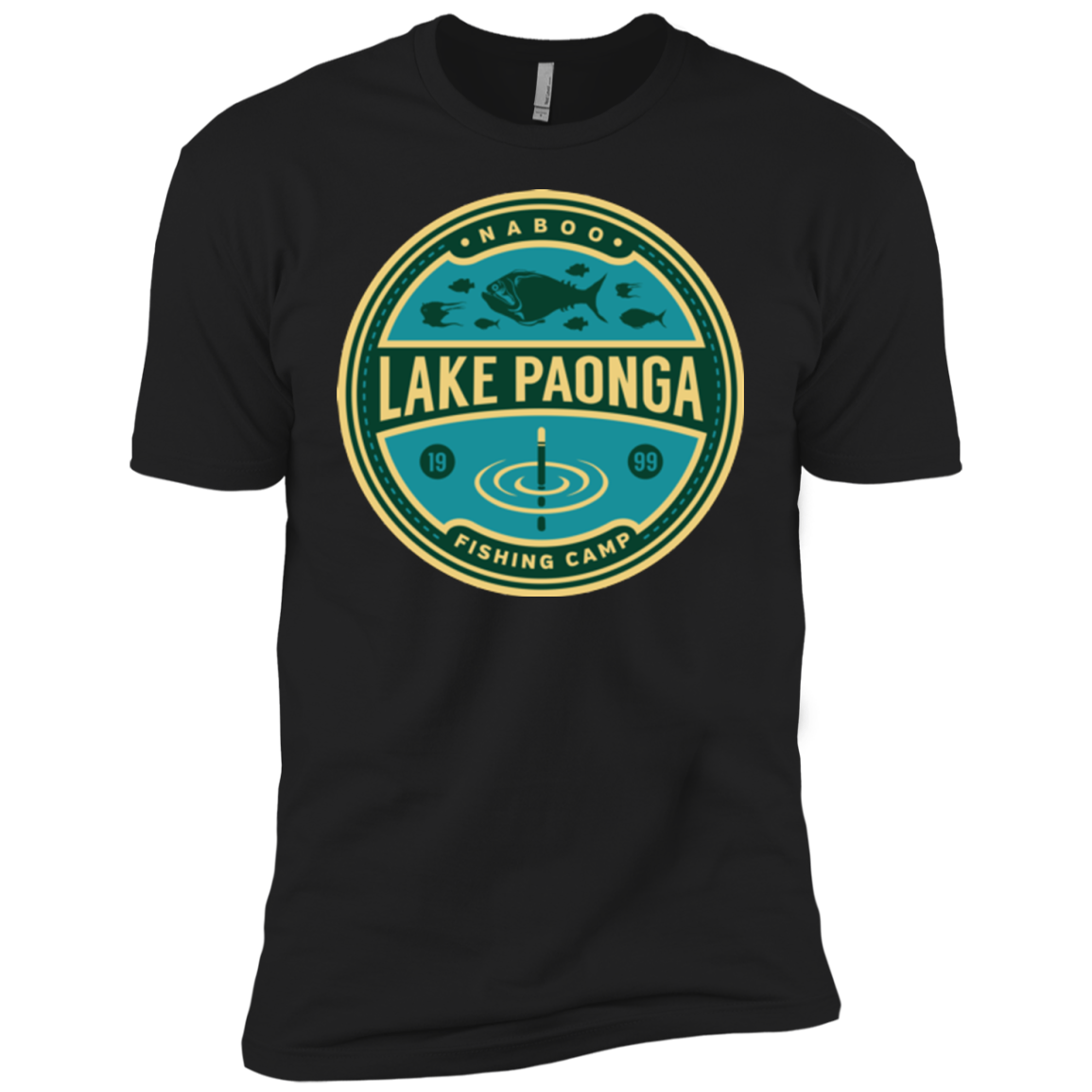 Lake Paonga Fishing Camp Boys Premium T-Shirt
