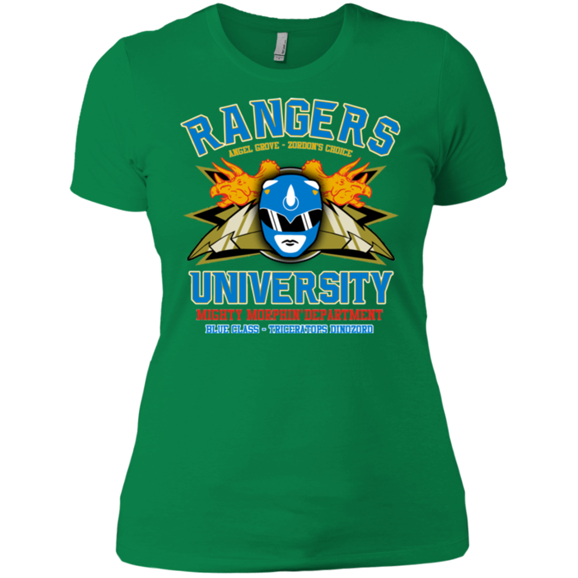 Rangers U Blue Ranger Women's Premium T-Shirt
