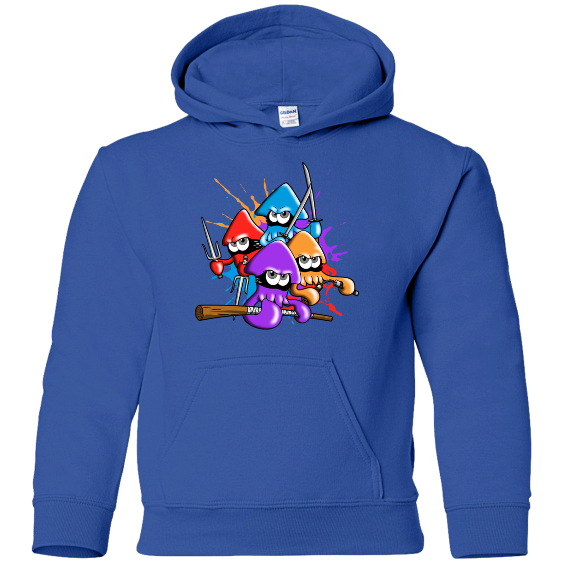 Teenage Mutant Ninja Squids Youth Hoodie