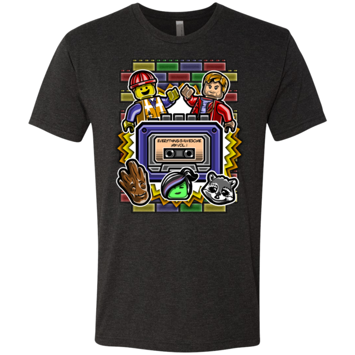 Everything is awesome mix Men's Triblend T-Shirt