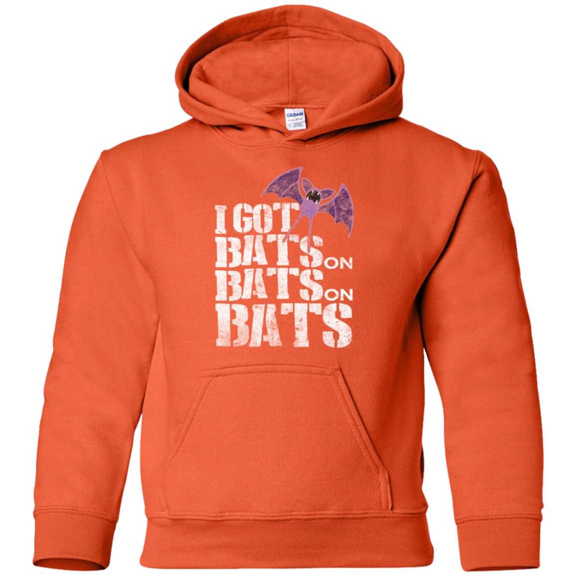 Bats on Bats on Bats Youth Hoodie