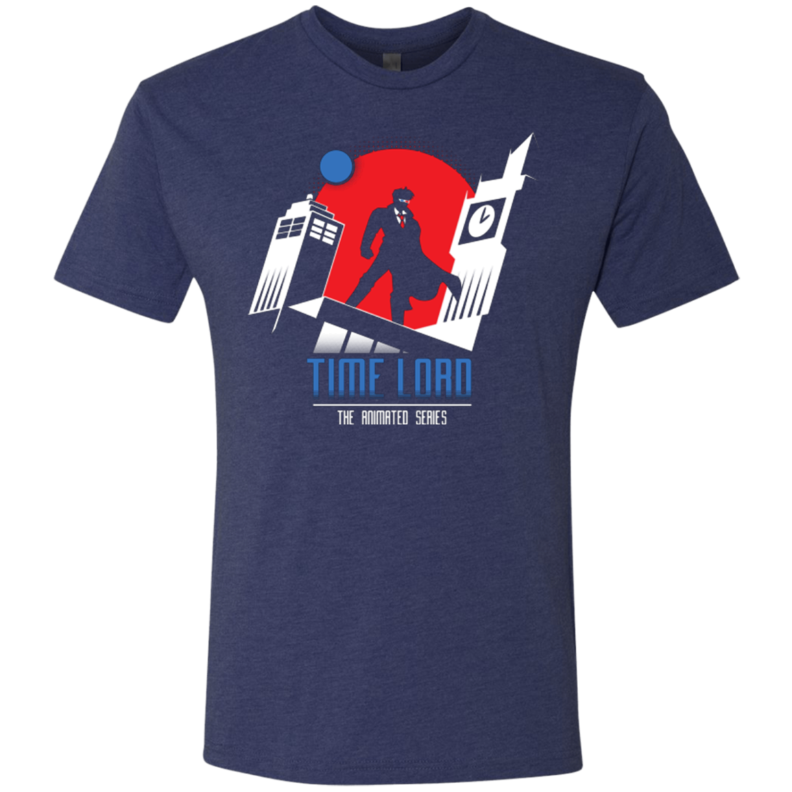 Time Lord Animated Series Men's Triblend T-Shirt