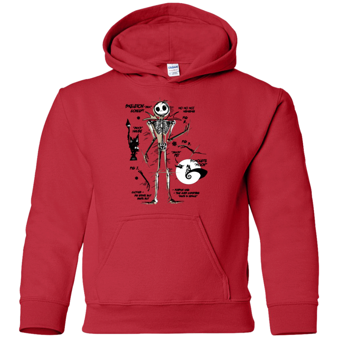 Skeleton Concept Youth Hoodie