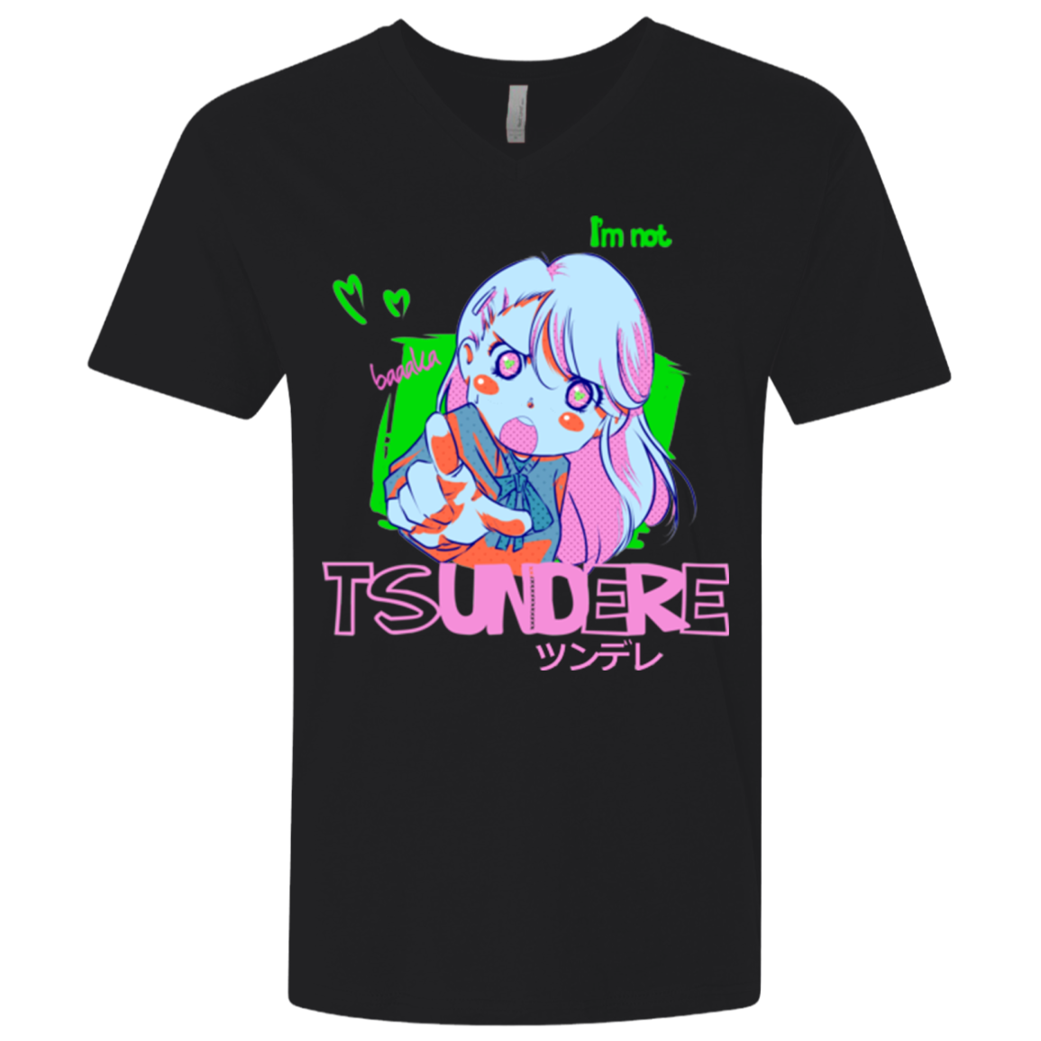 Tsundere Men's Premium V-Neck
