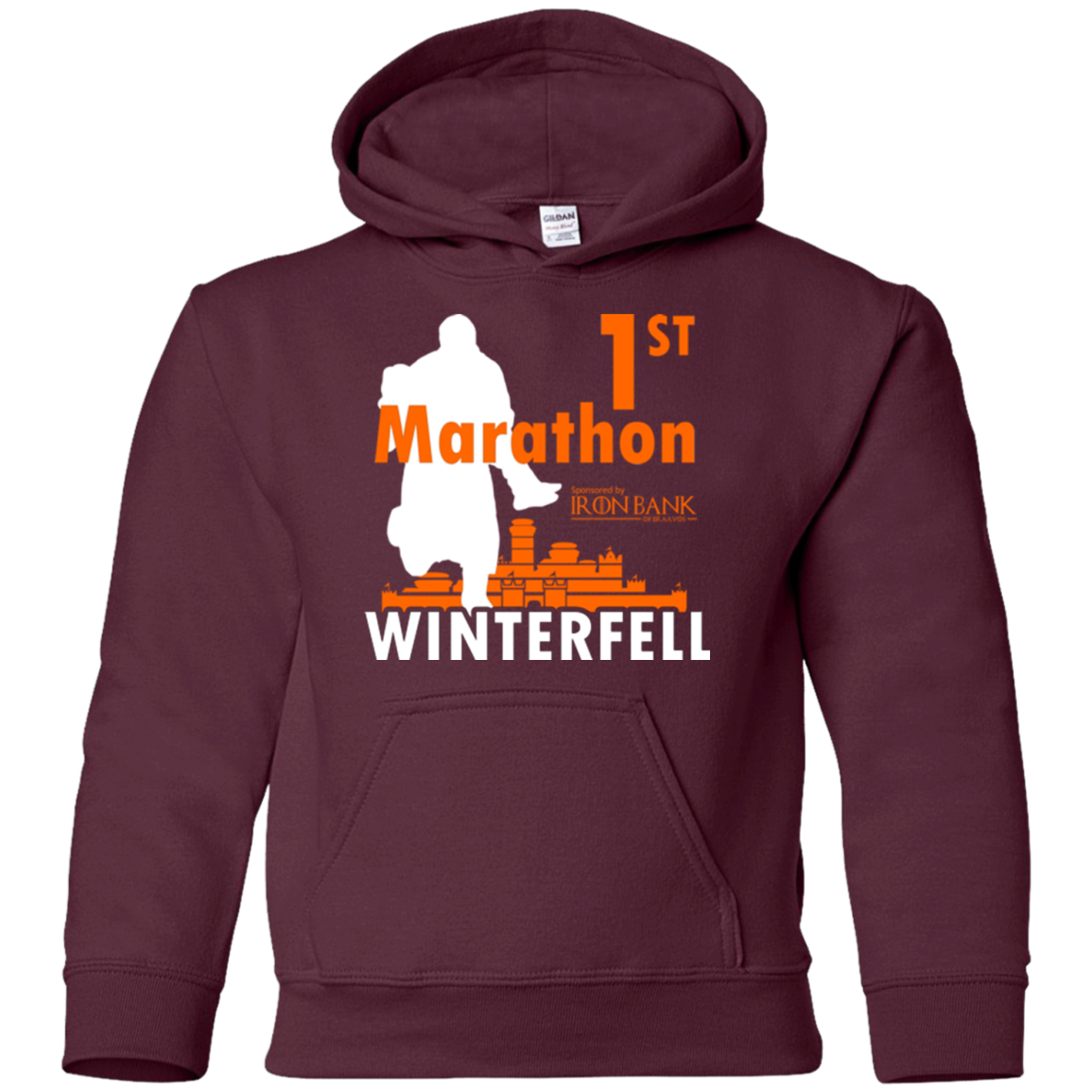 First marathon Youth Hoodie