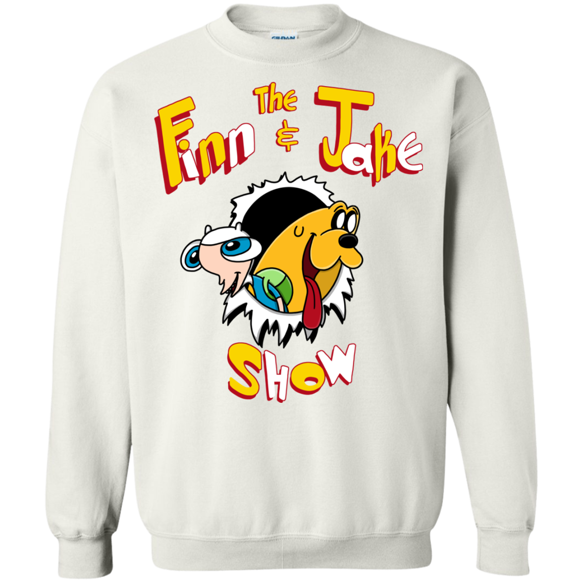 The Finn and Jake Show Crewneck Sweatshirt