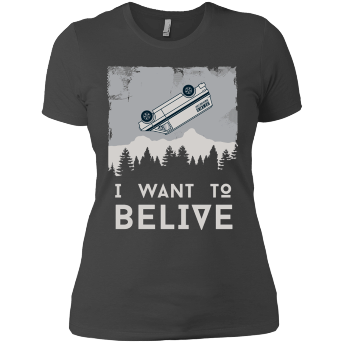 I Want to Believe Women's Premium T-Shirt