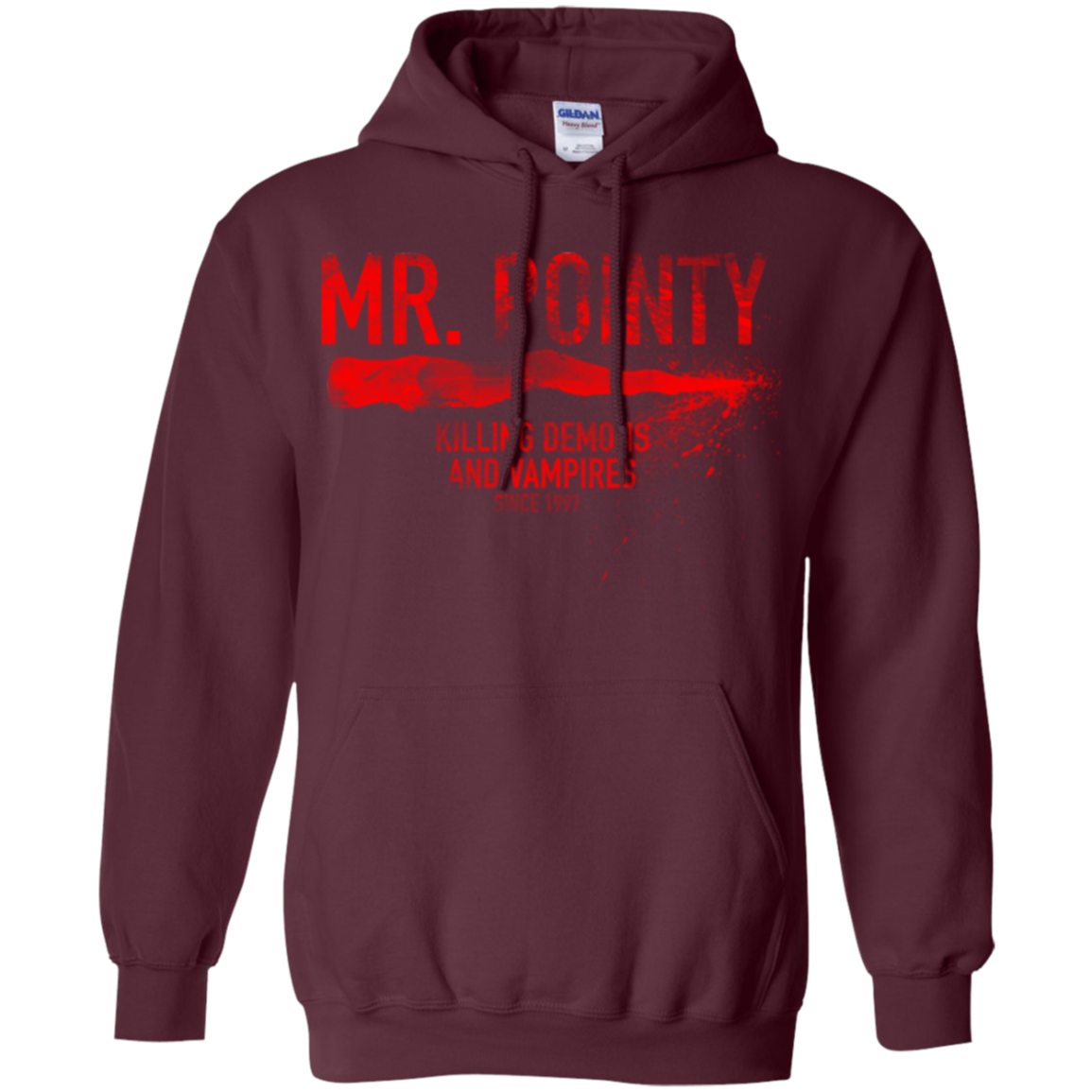 Mr Pointy Pullover Hoodie