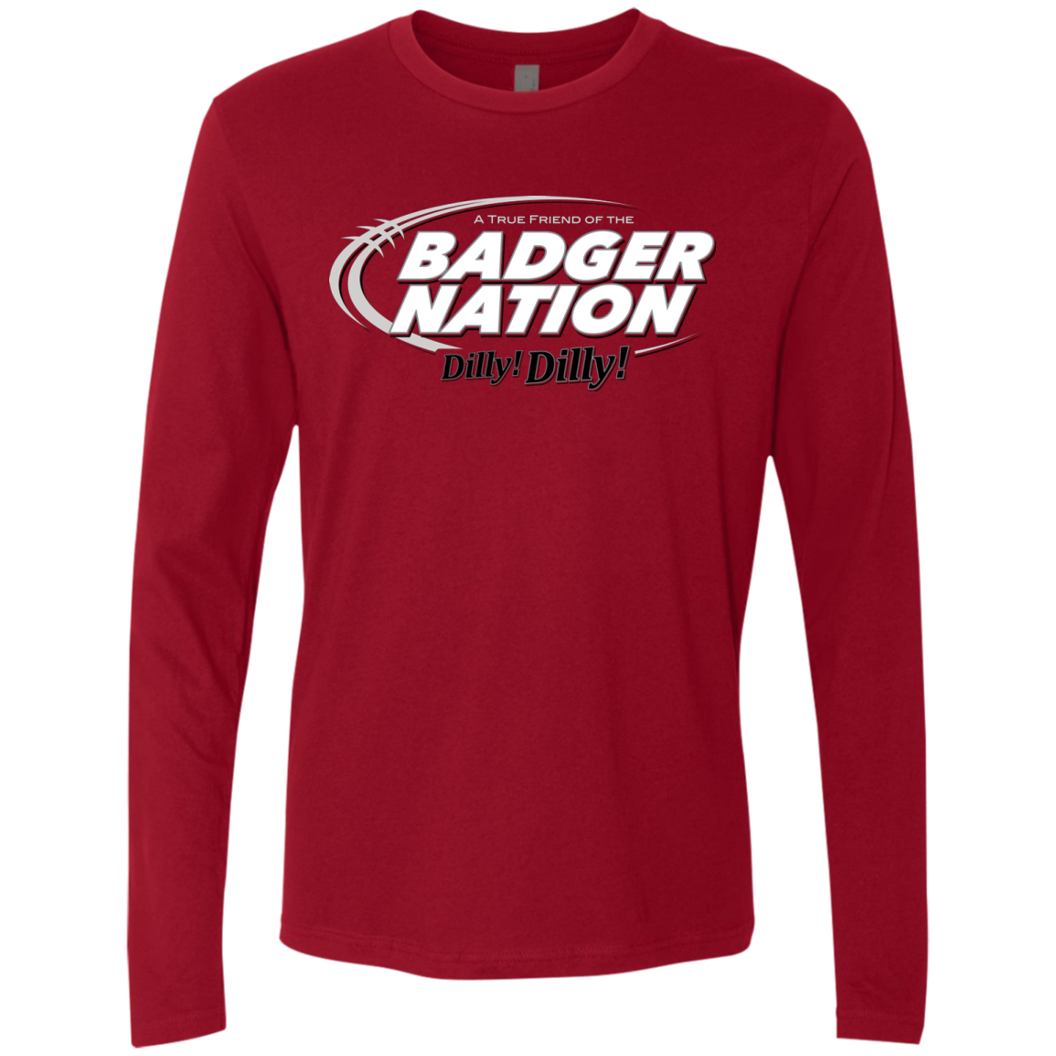 Wisconsin Dilly Dilly Men's Premium Long Sleeve