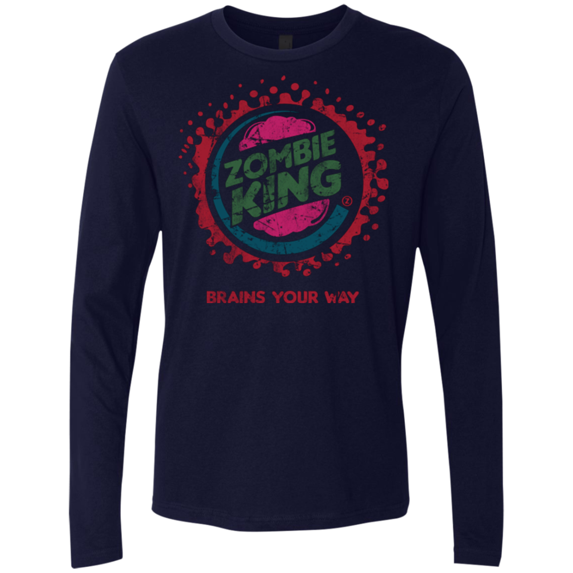 Zombie King Men's Premium Long Sleeve