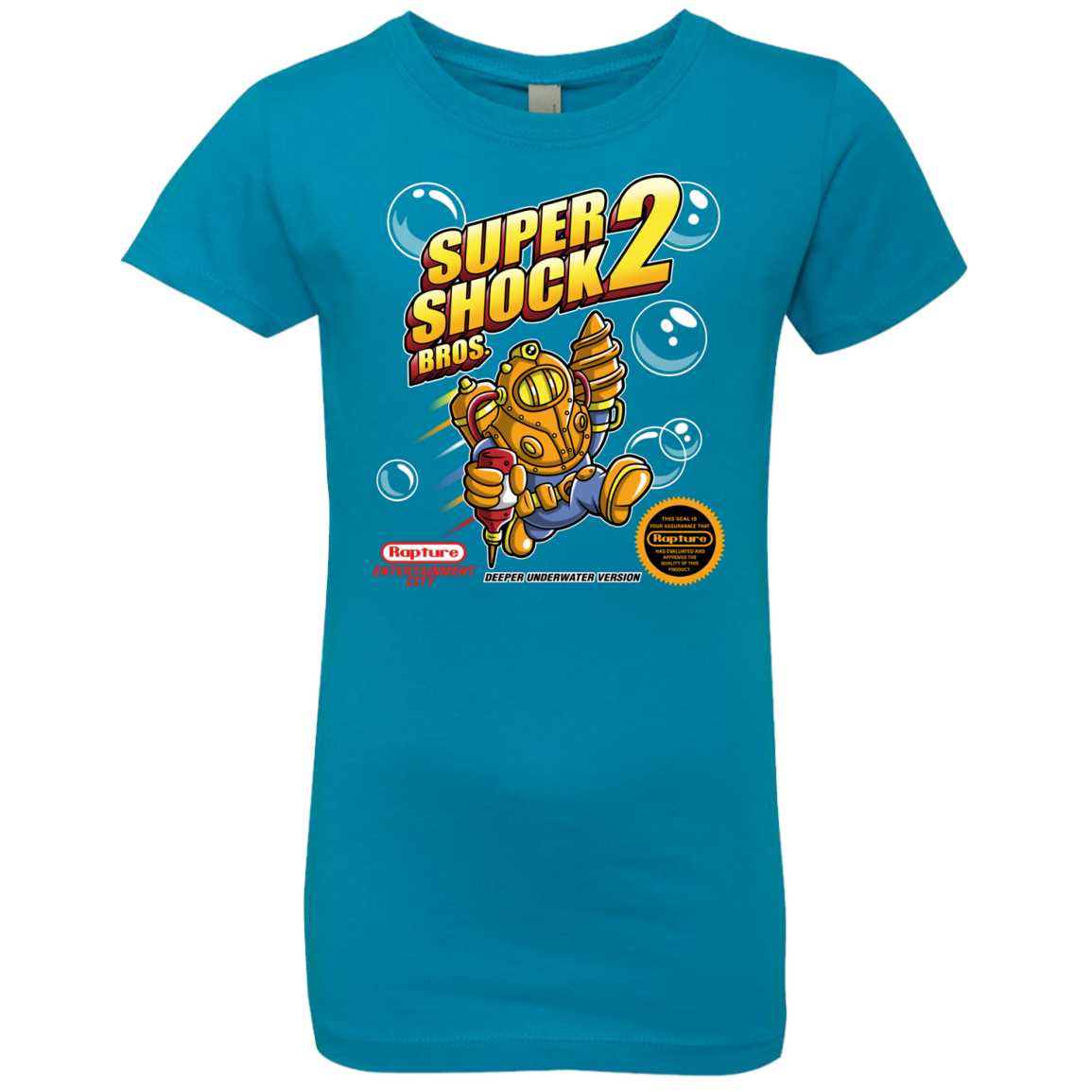 Super Shock Bros 2 Girls Premium T-Shirt