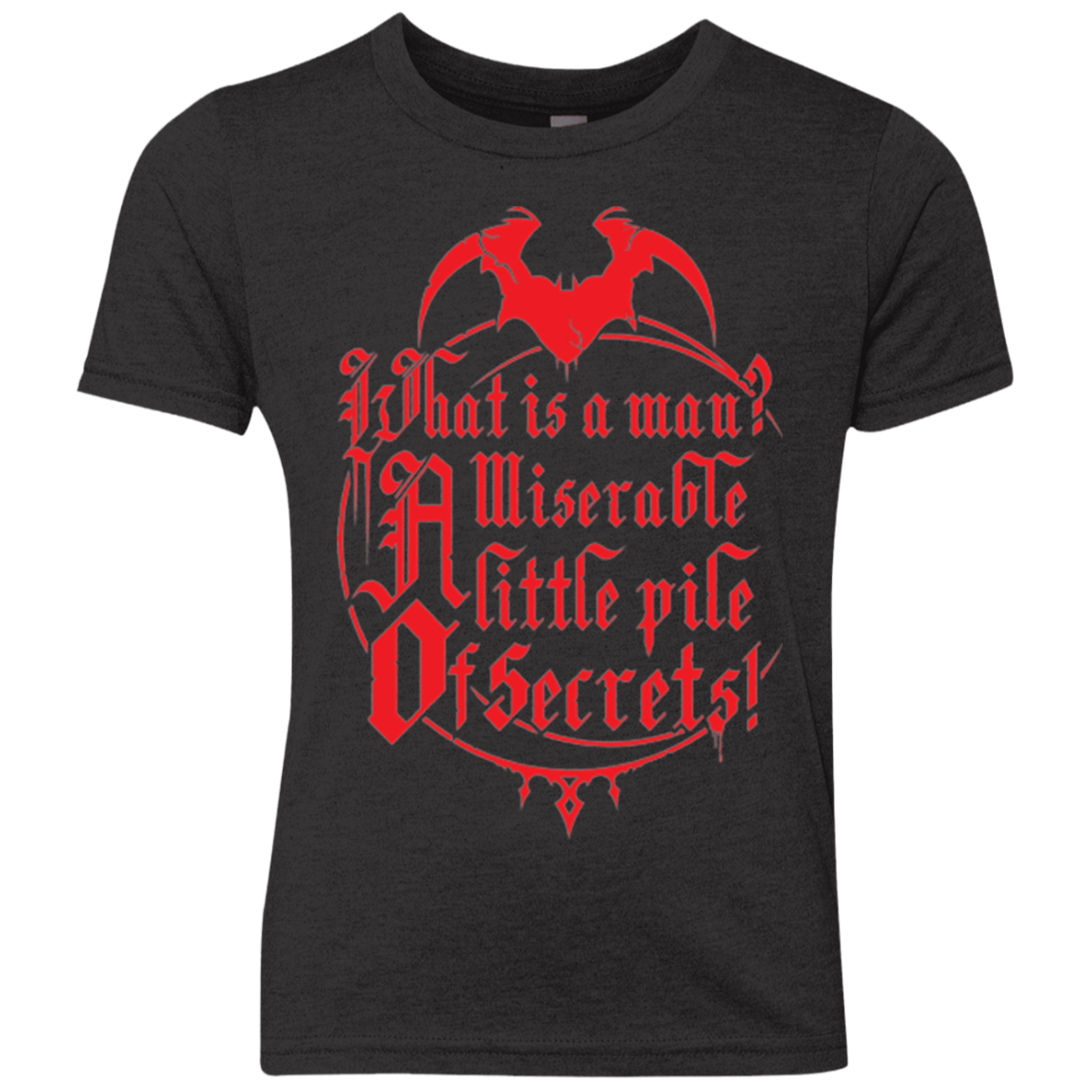 What Is A Man Youth Triblend T-Shirt