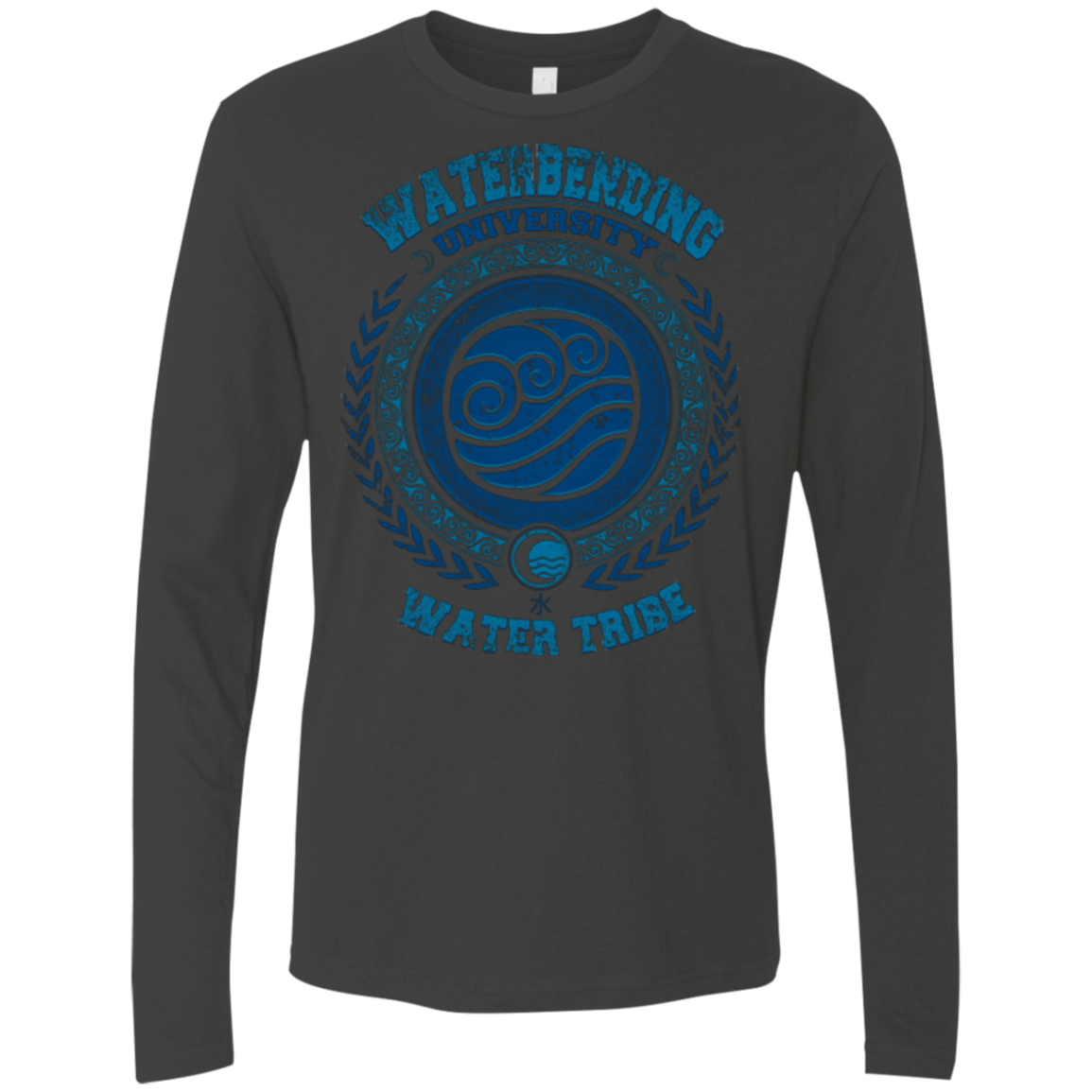 Waterbending University Men's Premium Long Sleeve