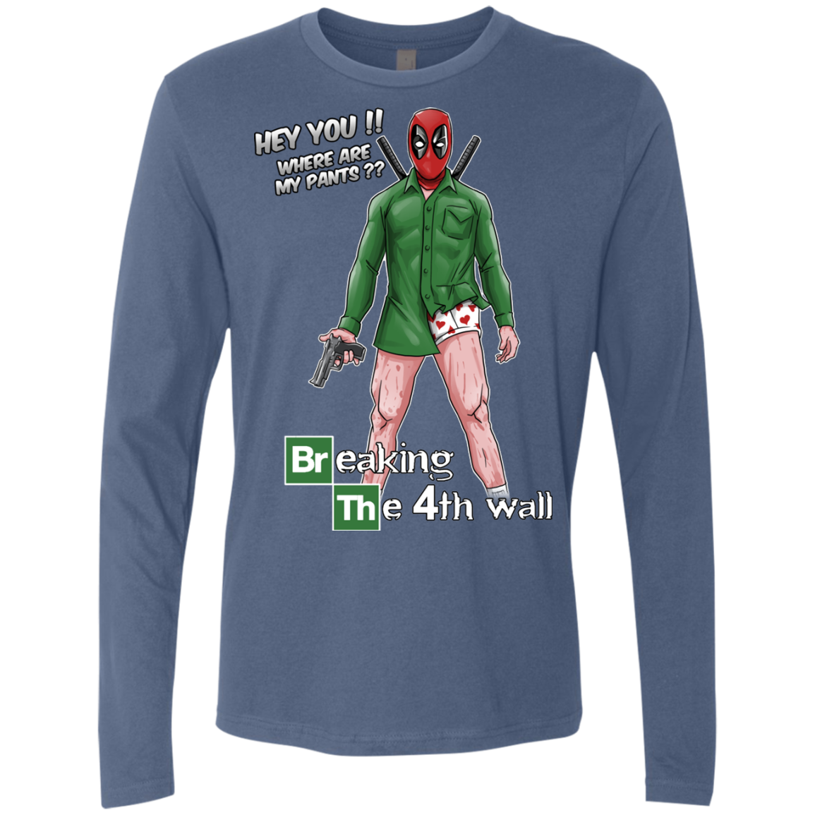 Breaking the 4th Wall Men's Premium Long Sleeve