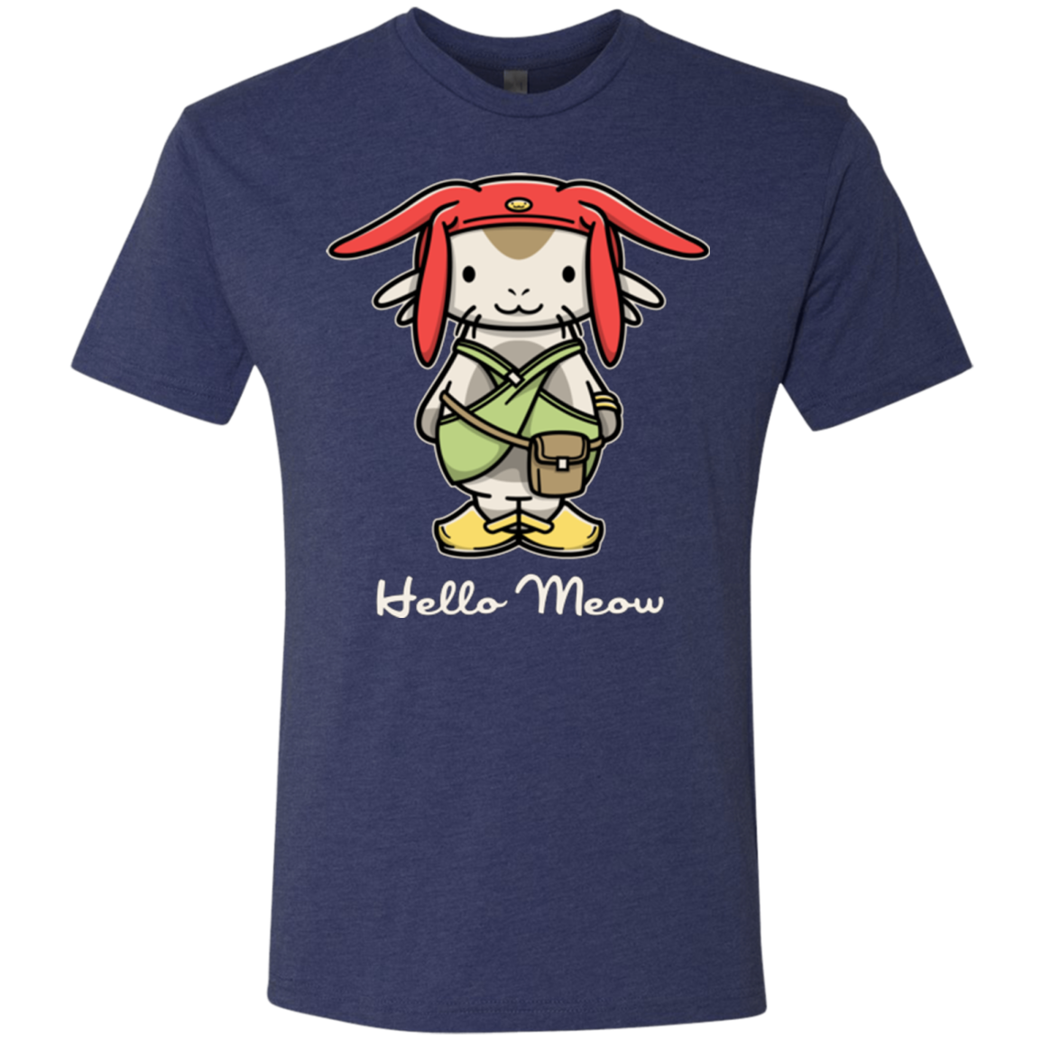 HELLO MEOW Men's Triblend T-Shirt
