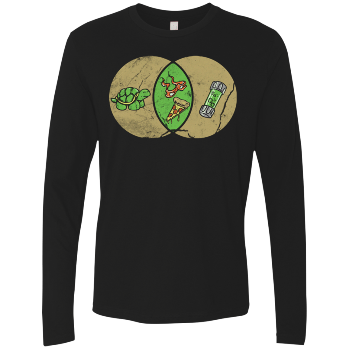 Mikey Diagram Men's Premium Long Sleeve