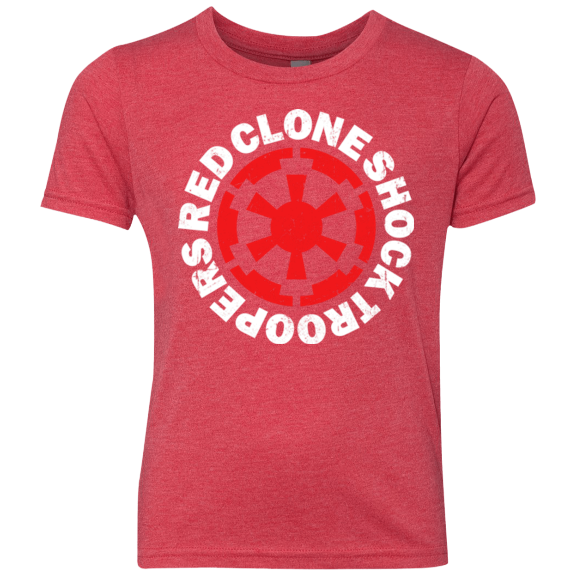 Red Clone Youth Triblend T-Shirt