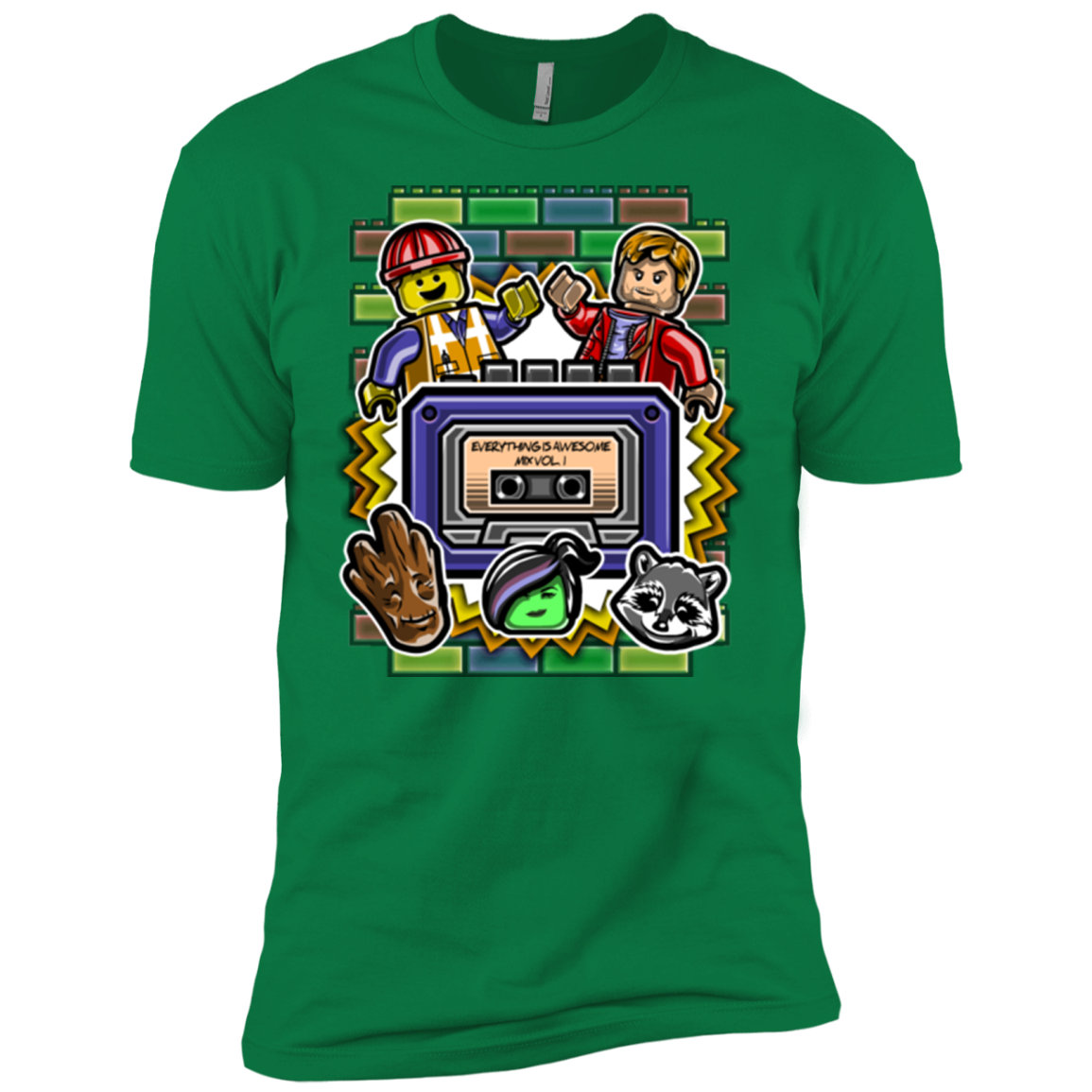 Everything is awesome mix Men's Premium T-Shirt