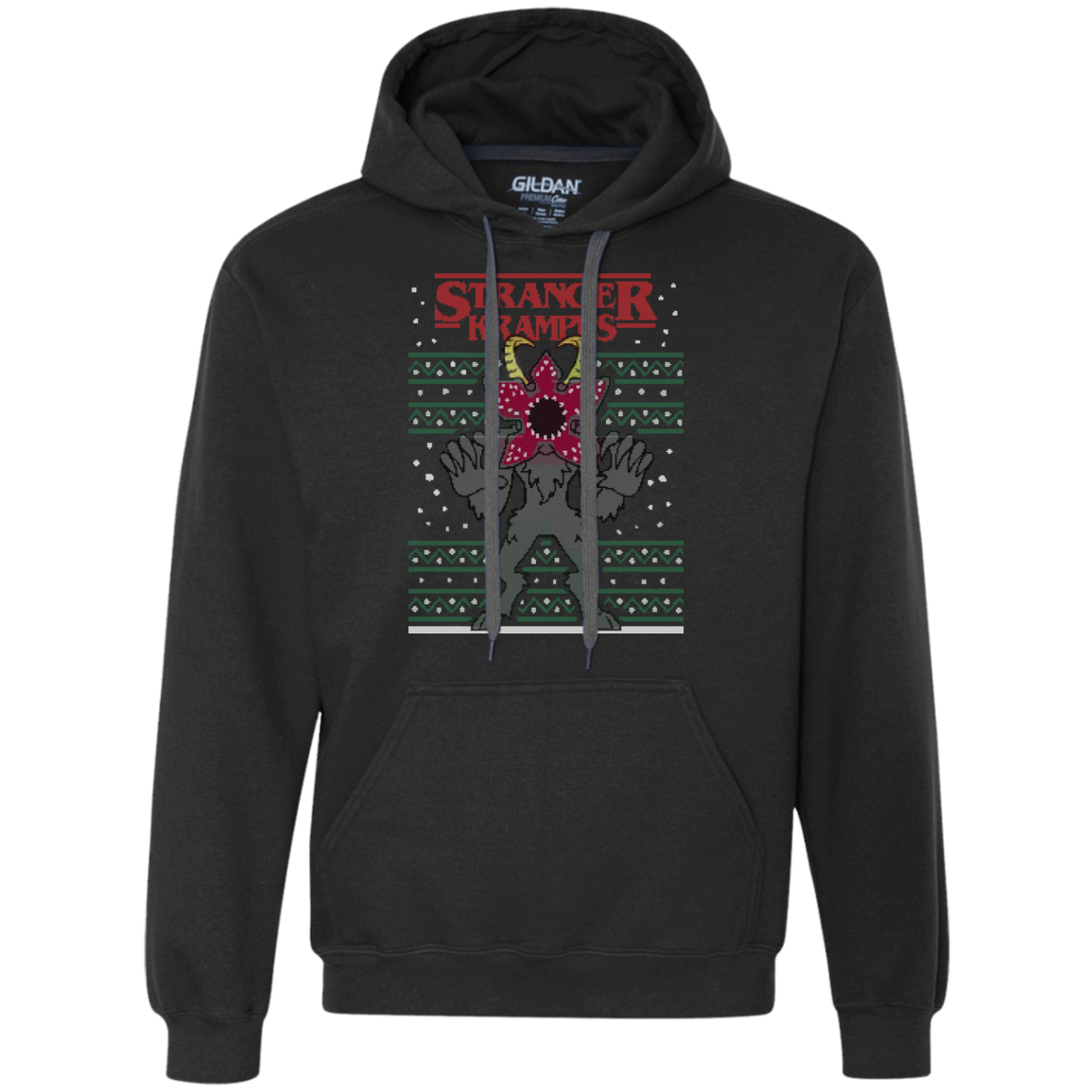 Stranger Krampus Premium Fleece Hoodie
