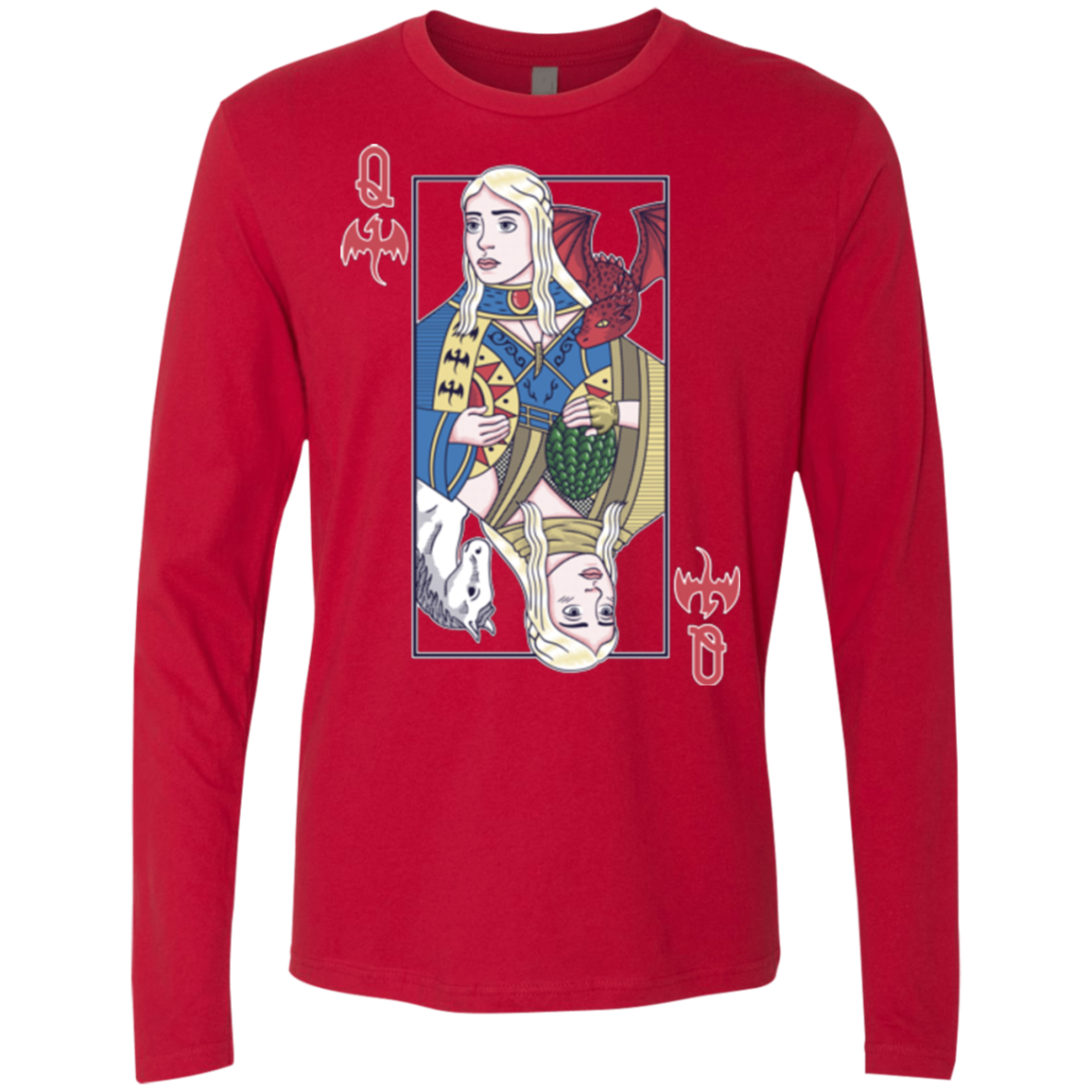 Queen of Dragons Men's Premium Long Sleeve
