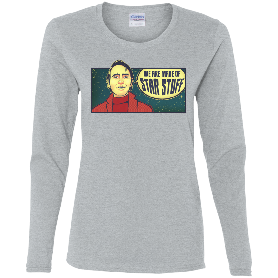SAGAN Star Stuff Women's Long Sleeve T-Shirt