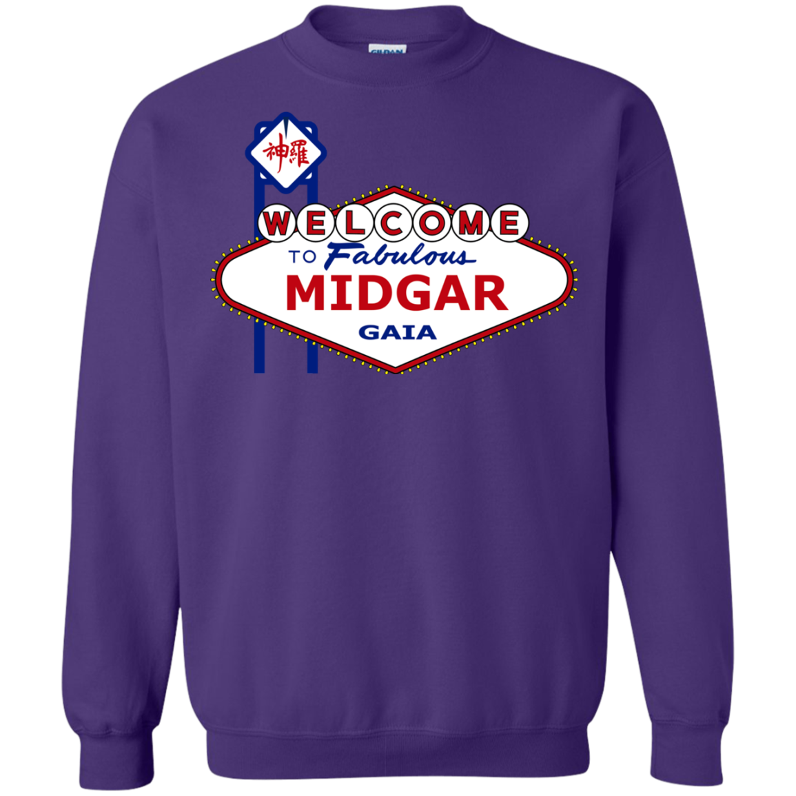 Viva Midgar Crewneck Sweatshirt