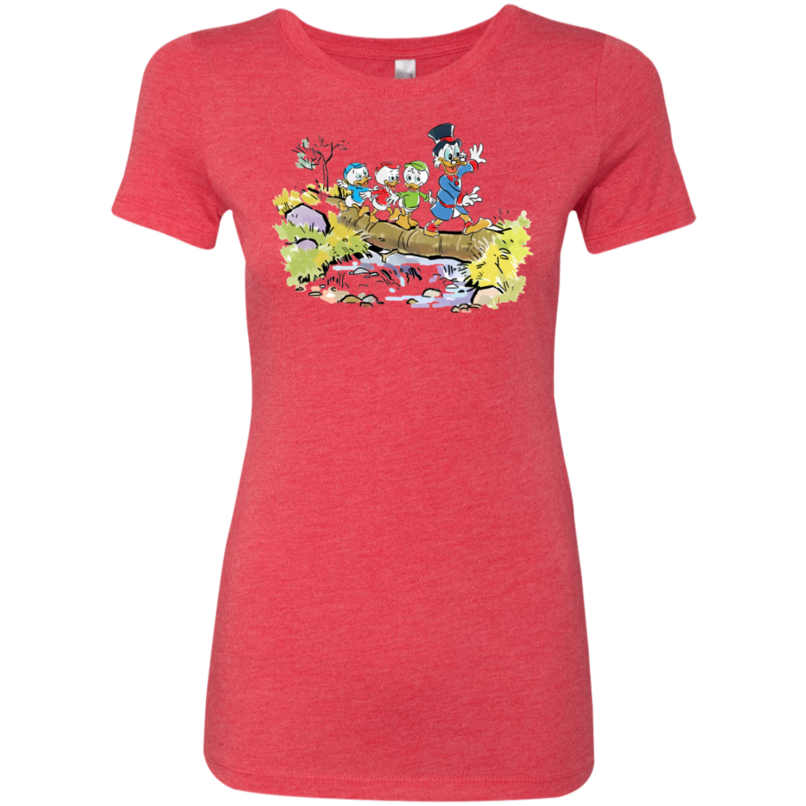Duck Tails Women's Triblend T-Shirt