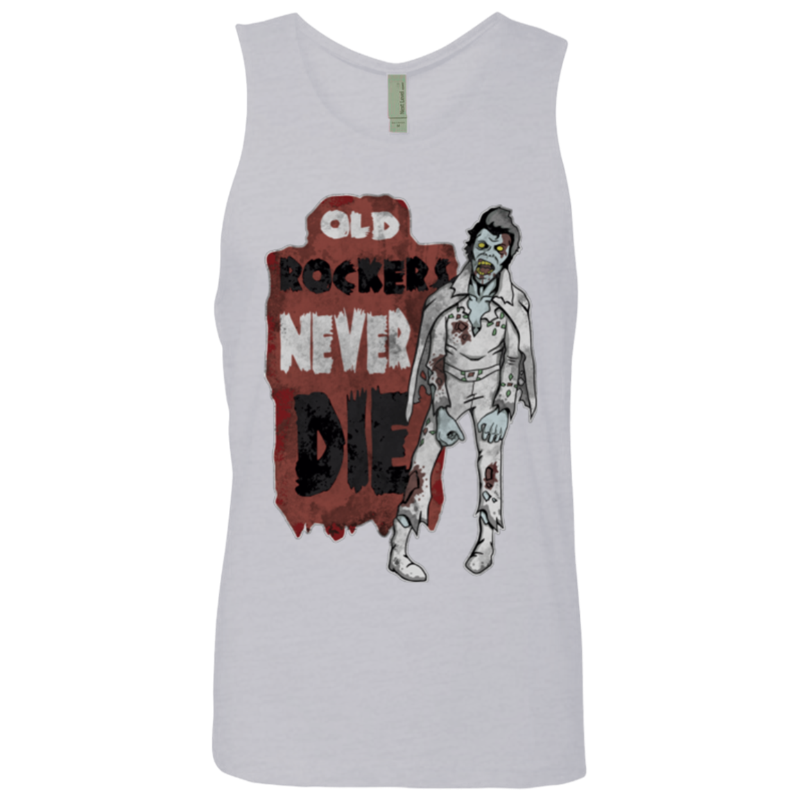 Old Rockers Never Die Men's Premium Tank Top
