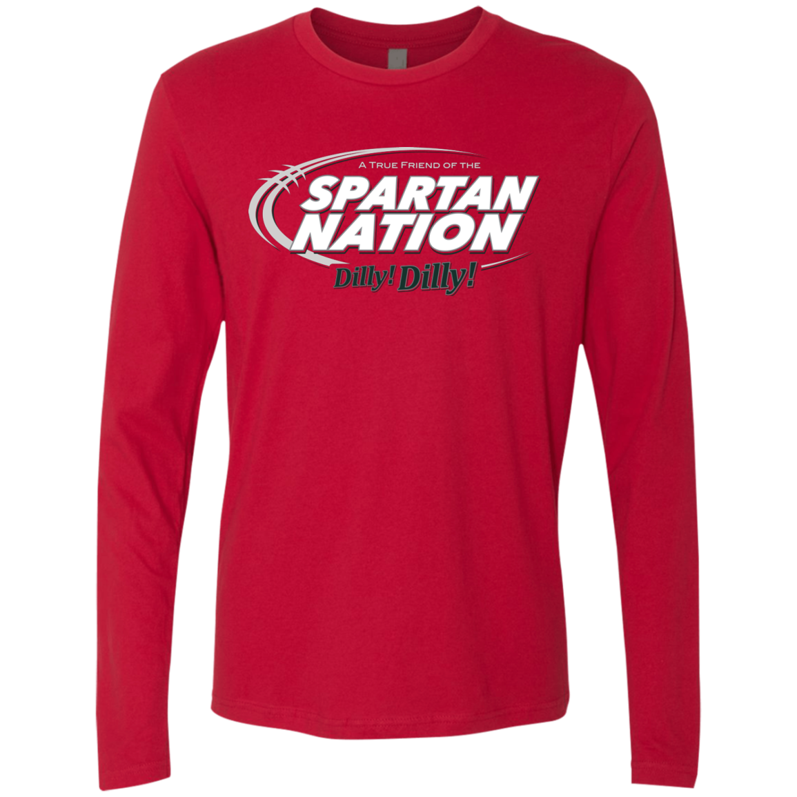 Michigan State Dilly Dilly Men's Premium Long Sleeve