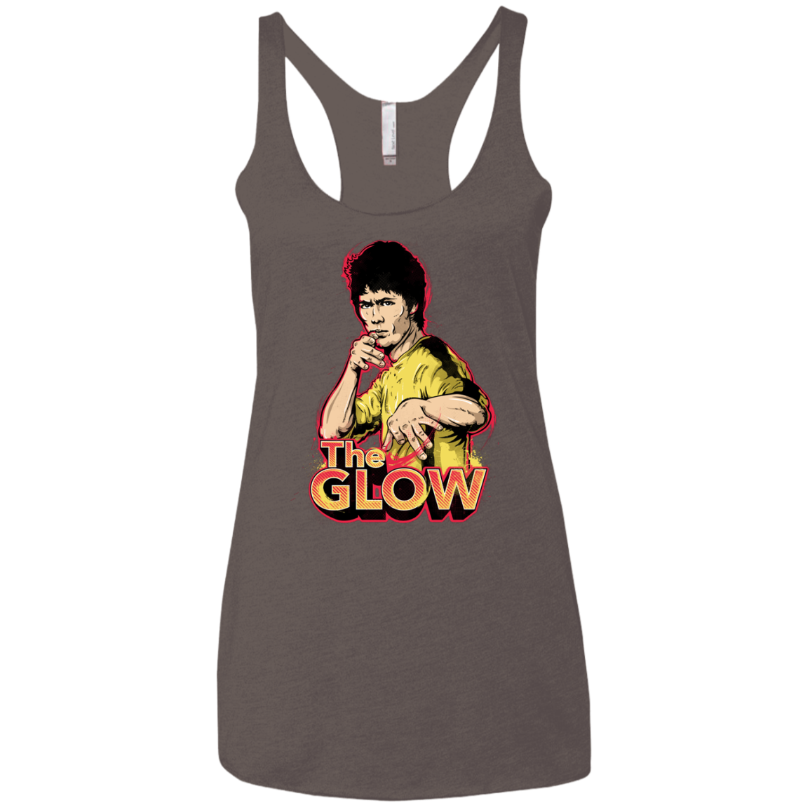 The Glow Women's Triblend Racerback Tank
