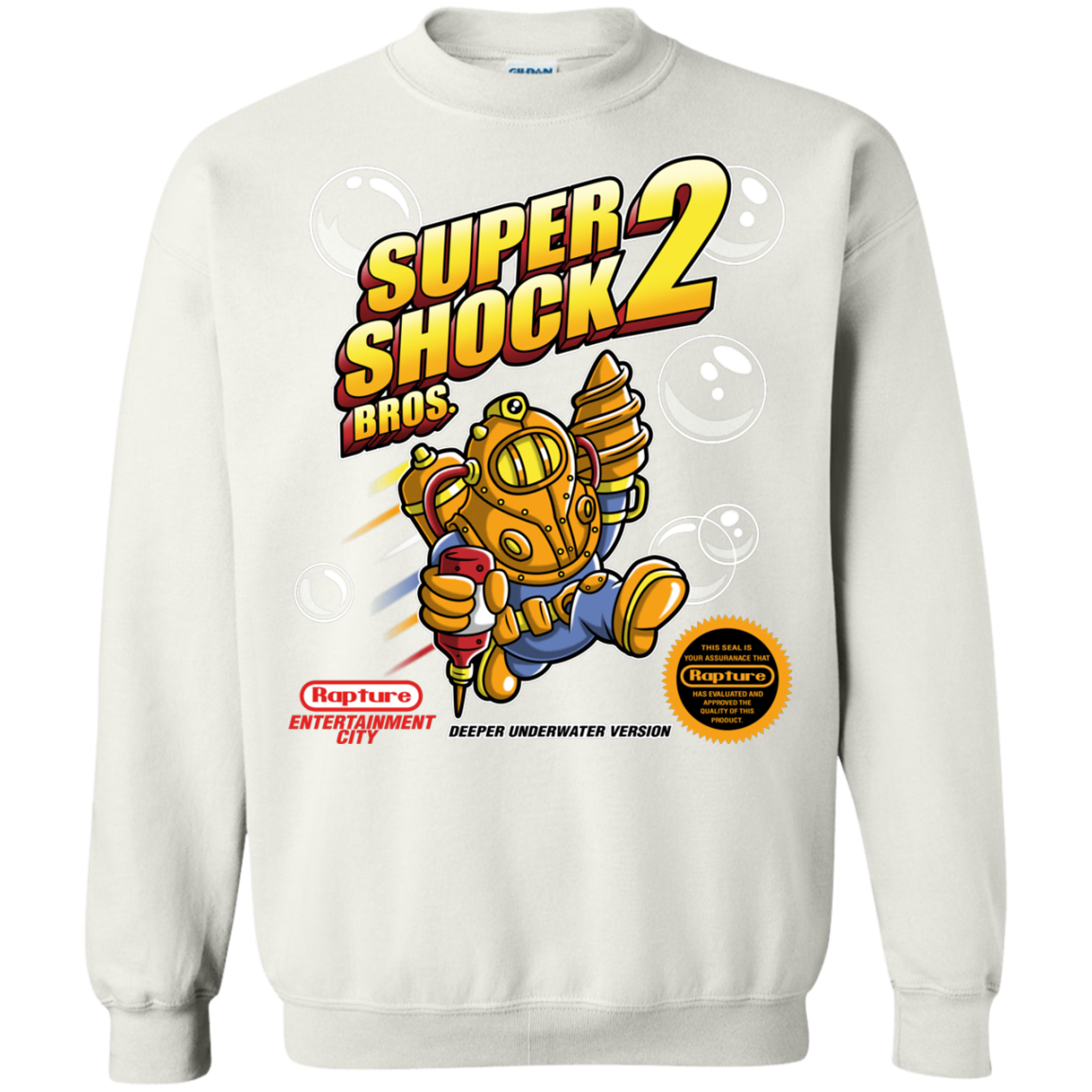 Super Shock Bros 2 Crewneck Sweatshirt