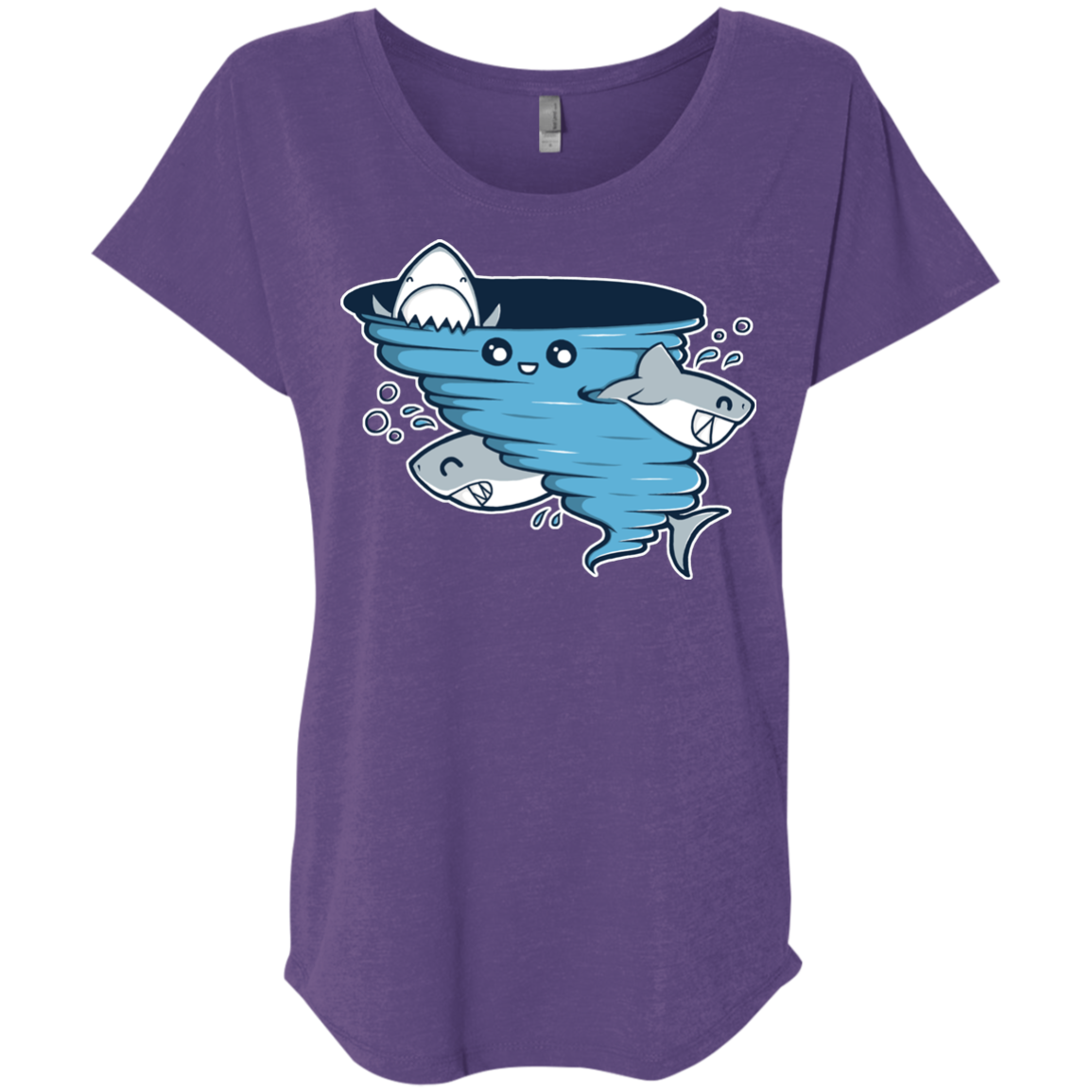 Cutenado Triblend Dolman Sleeve