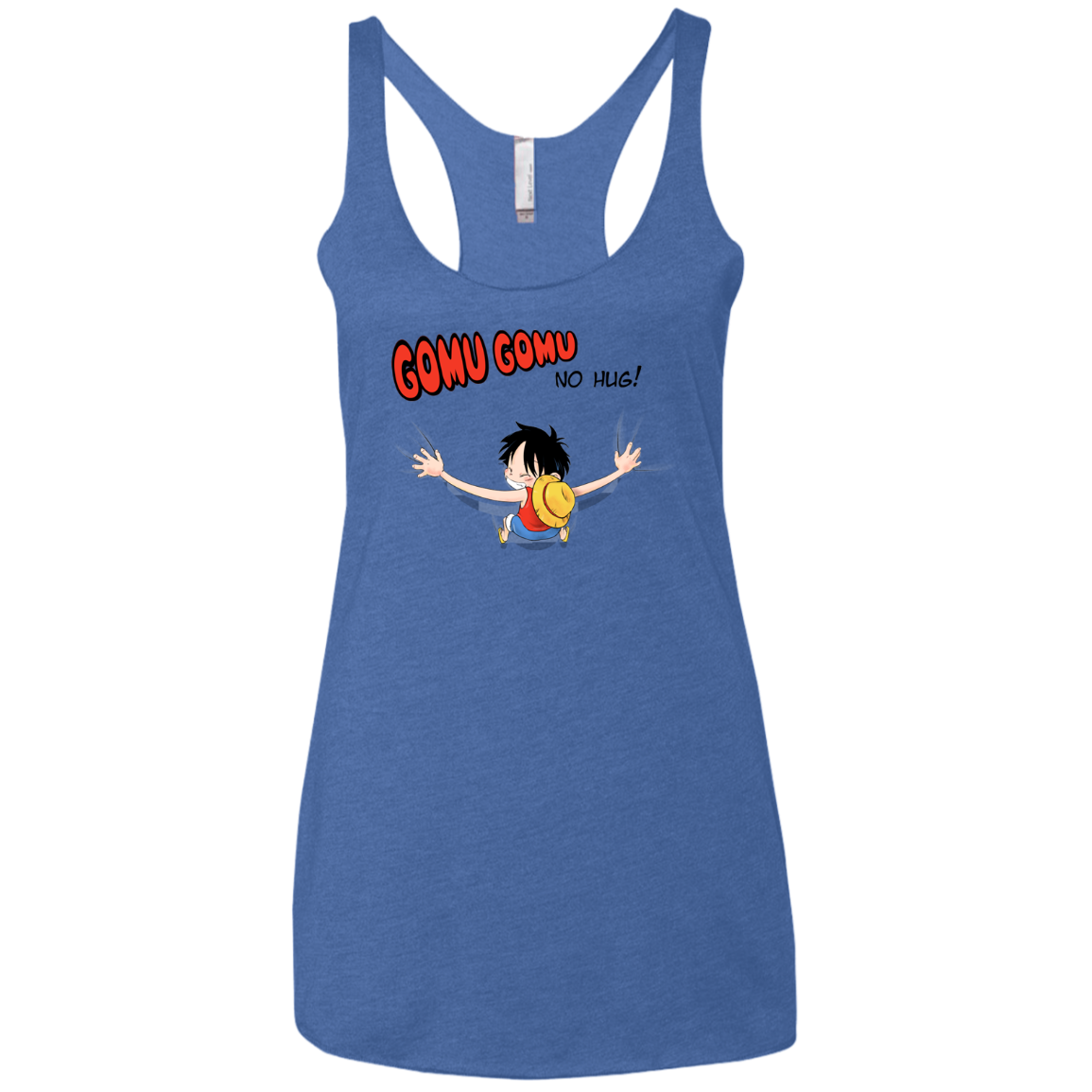 Gomu Gomu no Hug Women's Triblend Racerback Tank