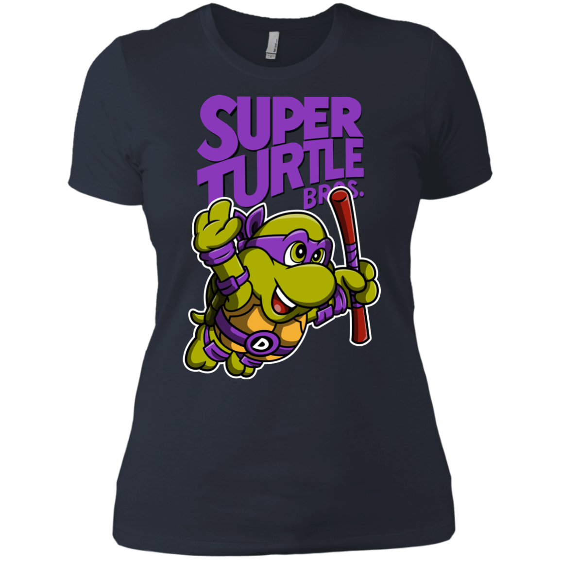Super Turtle Bros Donnie Women's Premium T-Shirt