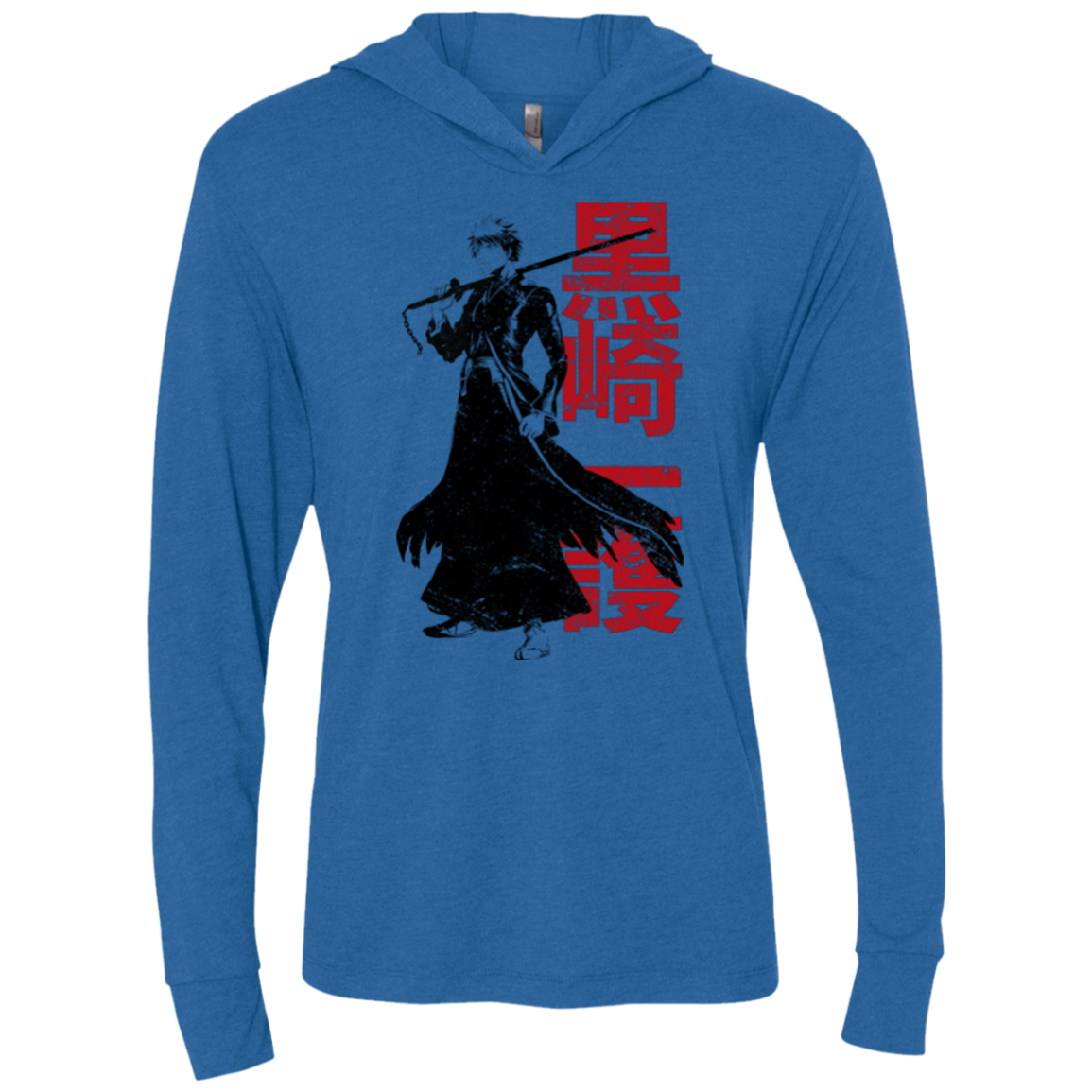 Soul Reaper Triblend Long Sleeve Hoodie Tee