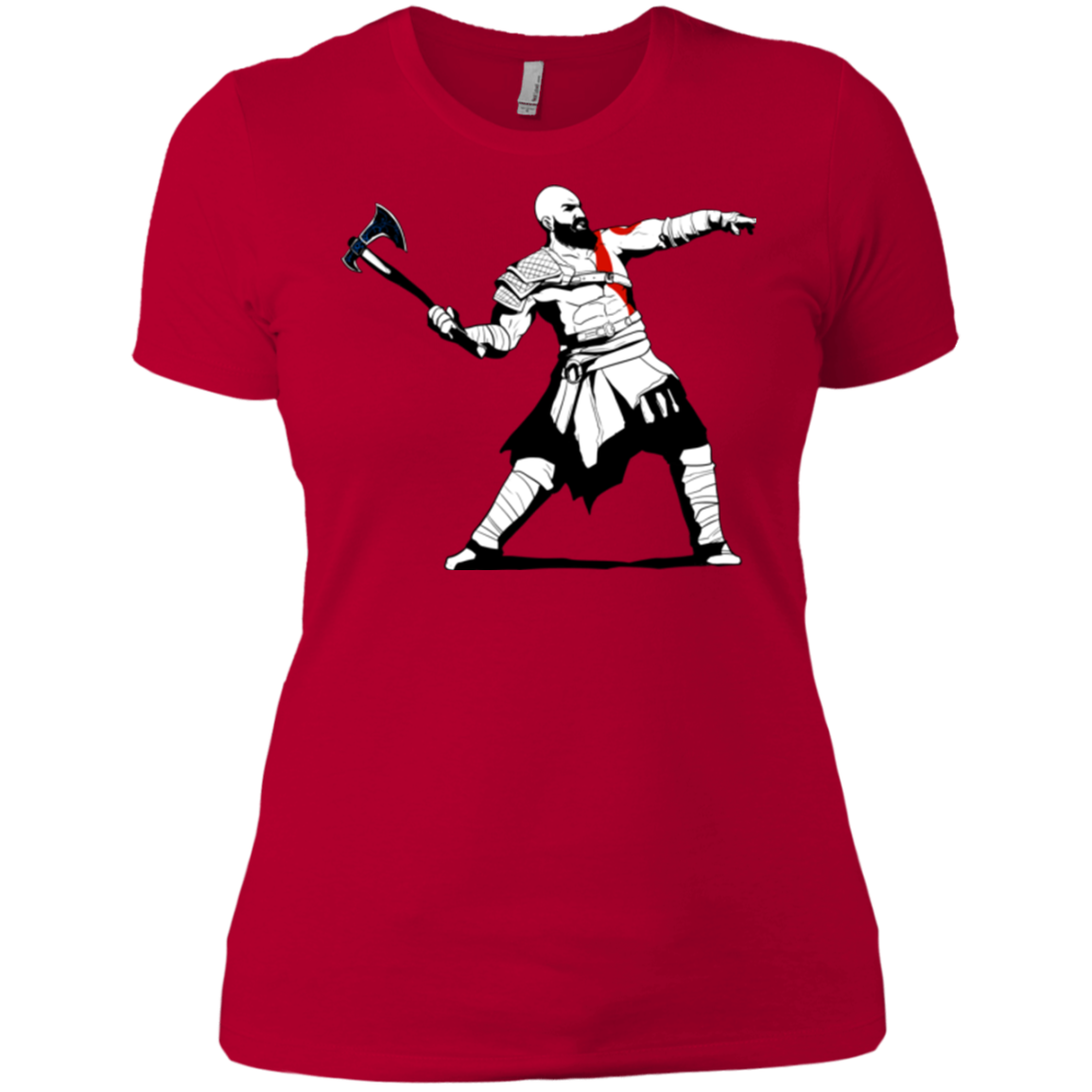 Kratos Banksy Women's Premium T-Shirt