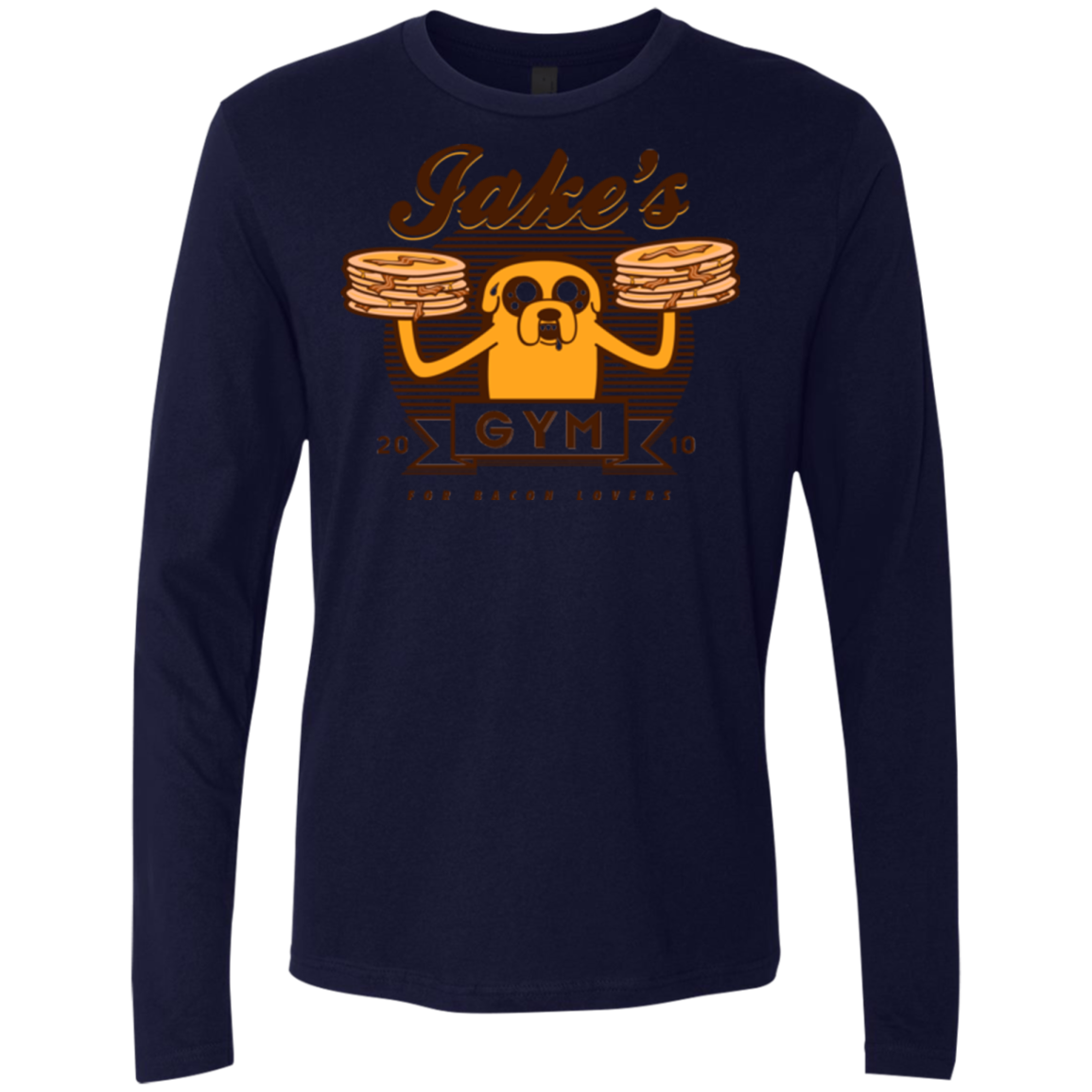 Bacon lovers gym Men's Premium Long Sleeve