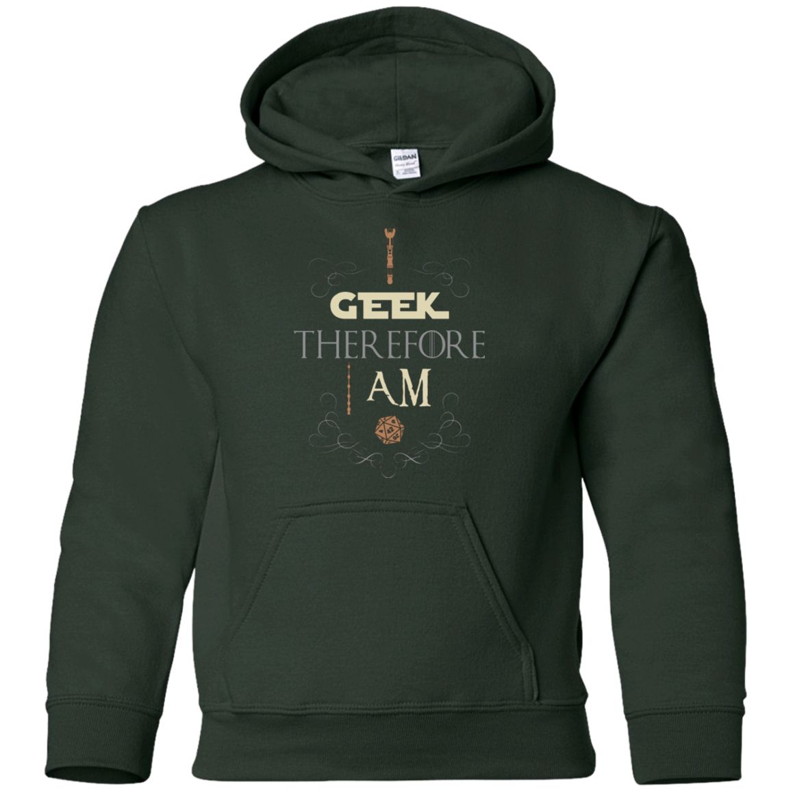 I GEEK (1) Youth Hoodie