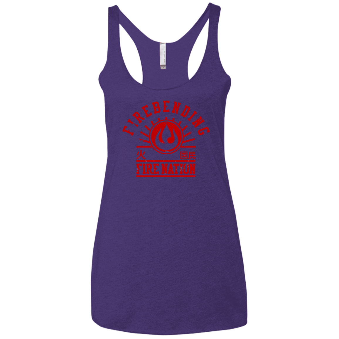 Fire Nation Women's Triblend Racerback Tank