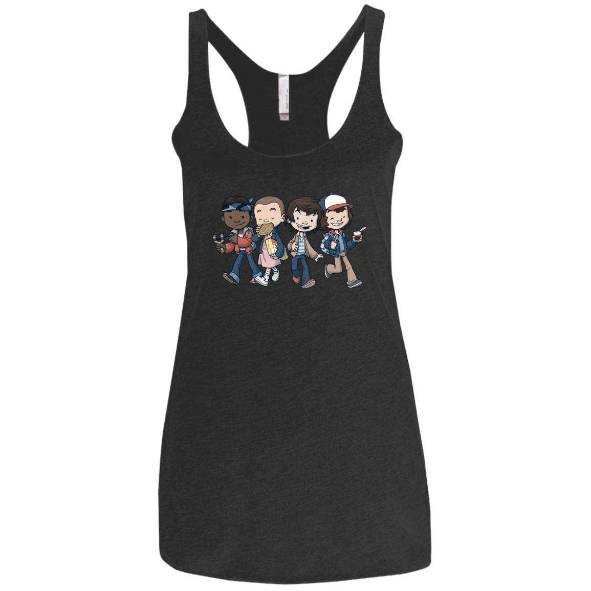 Strange BFF Women's Triblend Racerback Tank