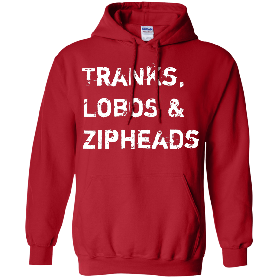 Tranks Lobos Zipheads Pullover Hoodie