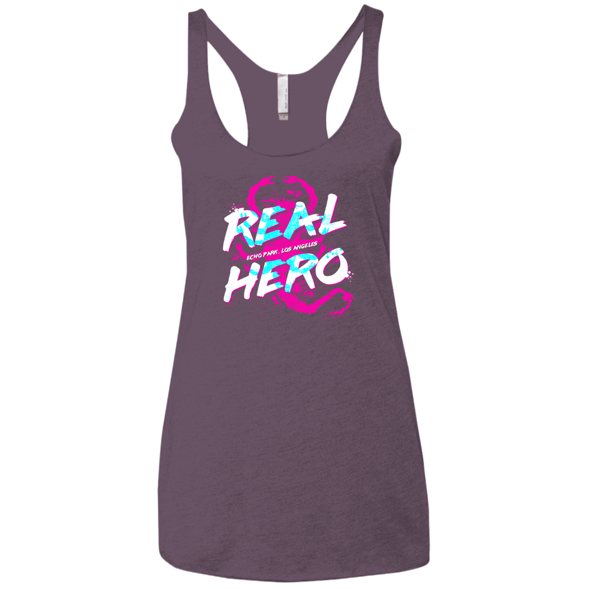 Real Hero Women's Triblend Racerback Tank