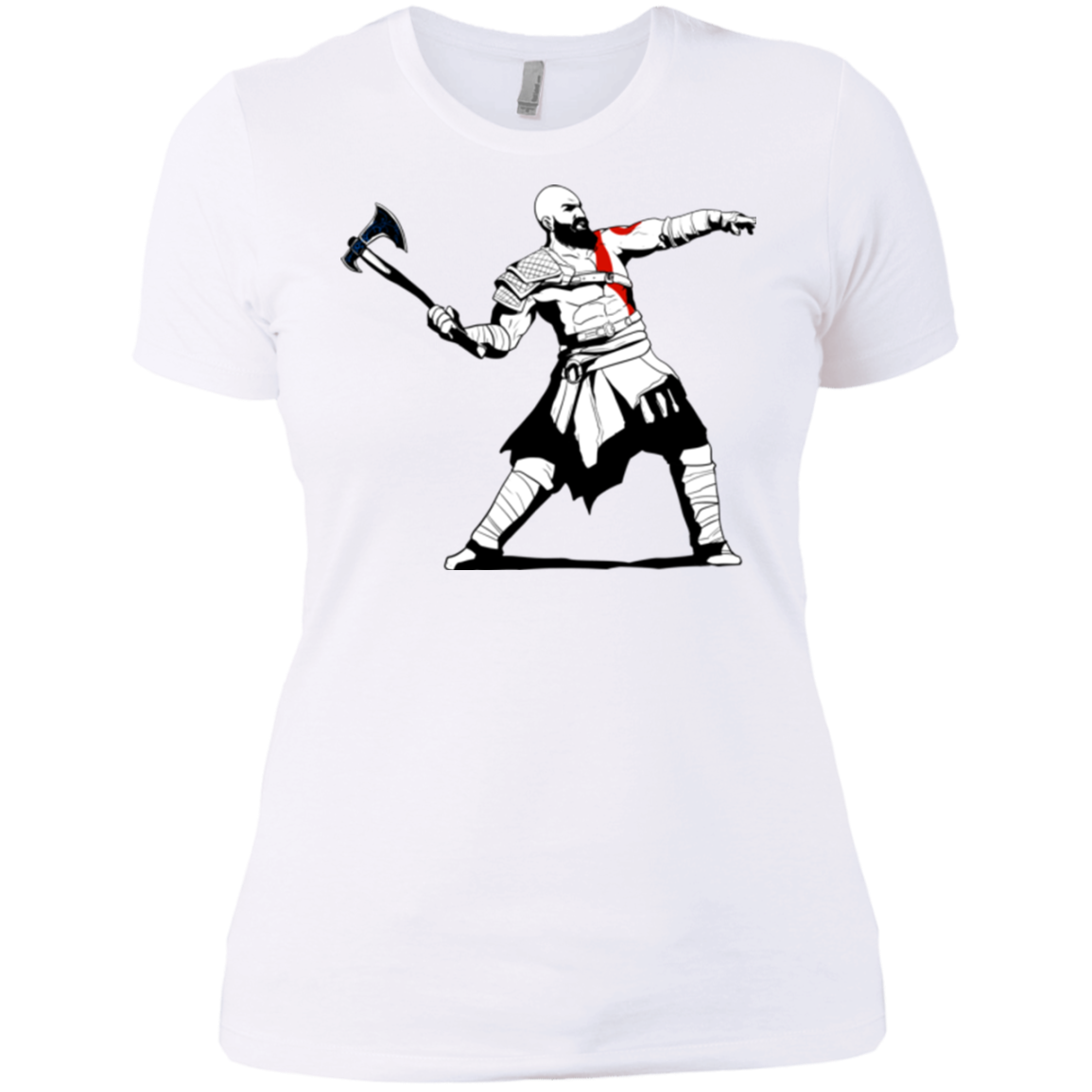 Kratos Banksy Women's Premium T-Shirt