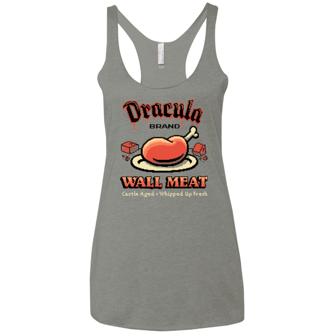 Wall Meat Women's Triblend Racerback Tank