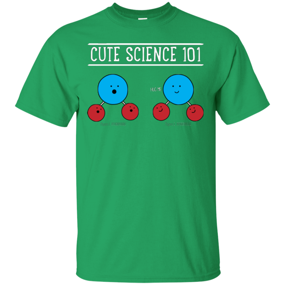 Cute Science - Hydrophobic & Hydrophillic T-Shirt